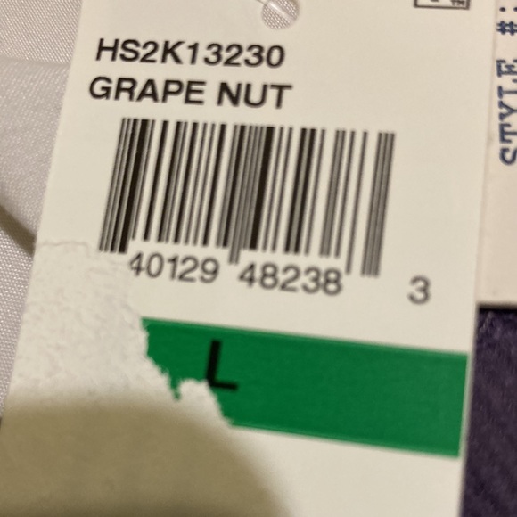 Hippie rose new with tags Jr-L purple crop top - Picture 3 of 5